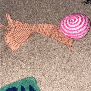 Newborn snail outfit for newborn pics